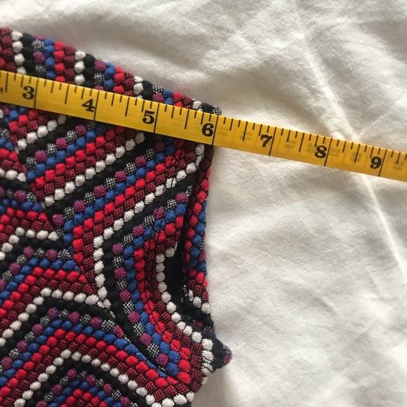 Kidpik Girls Colored Zigzag Short Sleeve Dress - Picture 7 of 10